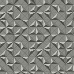 Modern Art di4723 Geométricos quadrado, triangulo, preto, cinza, prata