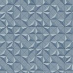 Modern Art di4724 Geométricos quadrado, triangulo, azul marinho, azul claro