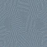 Modern Art uc3802 Geométricos estilo prisma azul com riscas pontilhadas